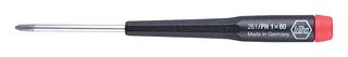 WIHA 26102 Phillips Screwdriver, #000 Tip, 40 mm Blade Length, 120 mm Overall Length