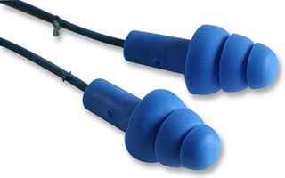 AEARO TR01000 Earplug, Tracers, Corded, Blue, 32 dB, 1Pair