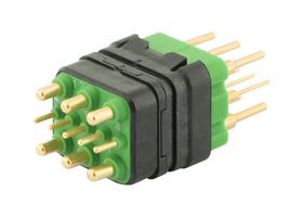 SOURIAU-SUNBANK / EATON 8MQ2M9901RA RECTANGULAR MODULE, PLUG, 11POS, 3ROW